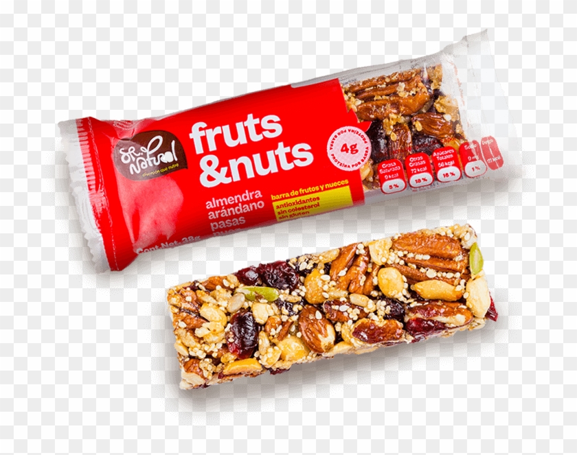 Barra Fruts&nuts 38g - Gozinaki Clipart
