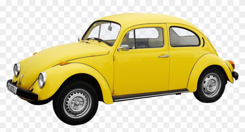 Volkswagen Beetle Oldtimer Vw Beetle Vw Old Auto - Volkswagen Beetle Png Clipart #5808793