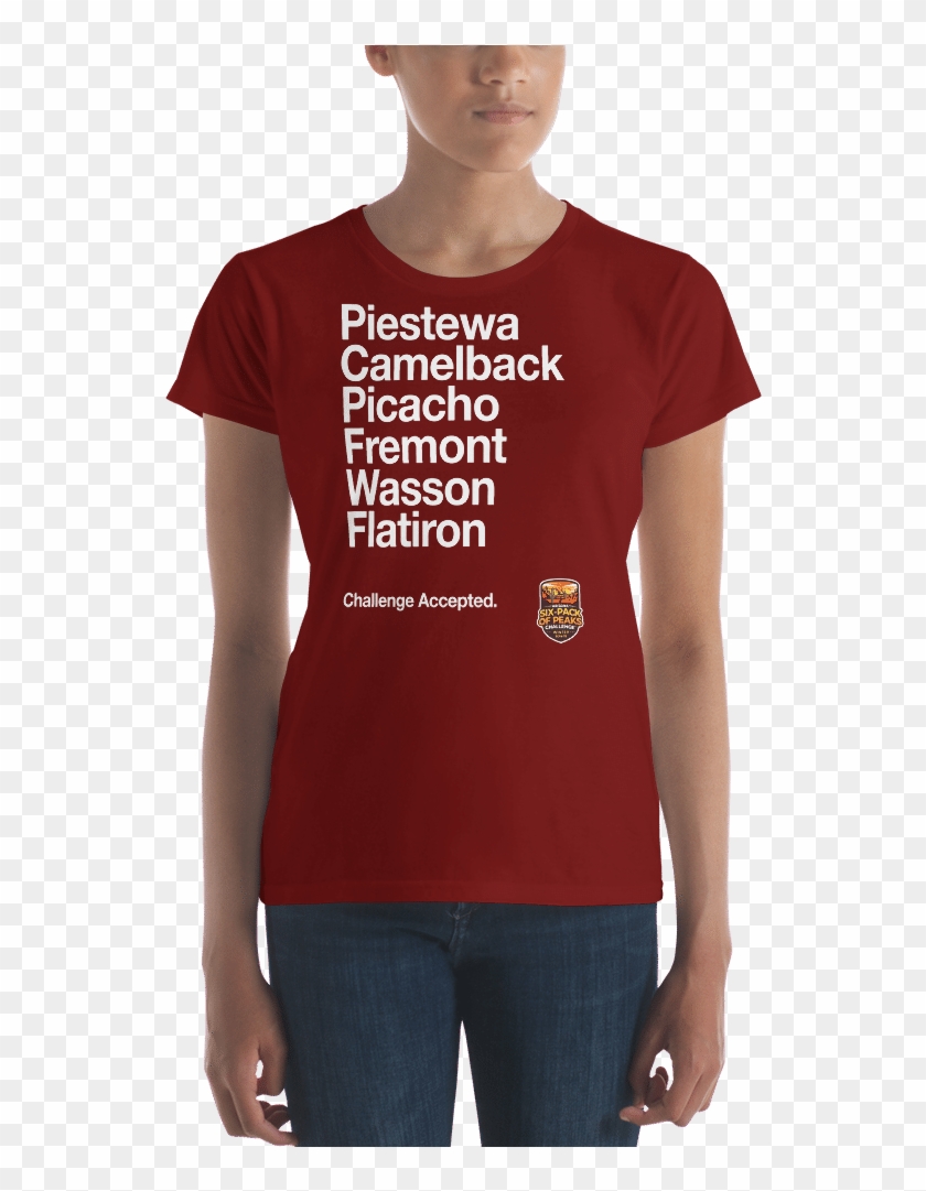 Arizona Six Pack Of Peaks Challenge T Shirt - Active Shirt Clipart #5808906