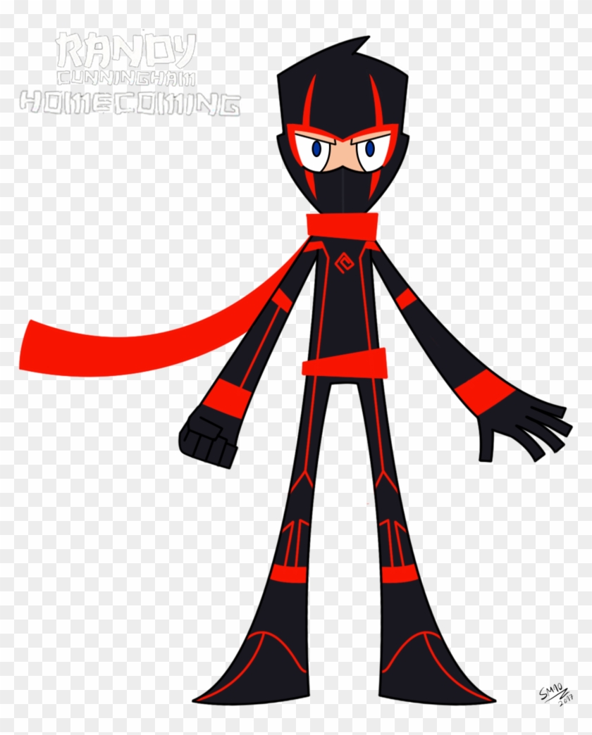 Randy Cunningham 9th Grade Ninja Costume Clipart , - Ninja Randy Cunningham Çizimi - Png Download