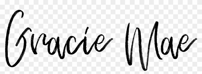 Gracie Mae - Calligraphy Clipart