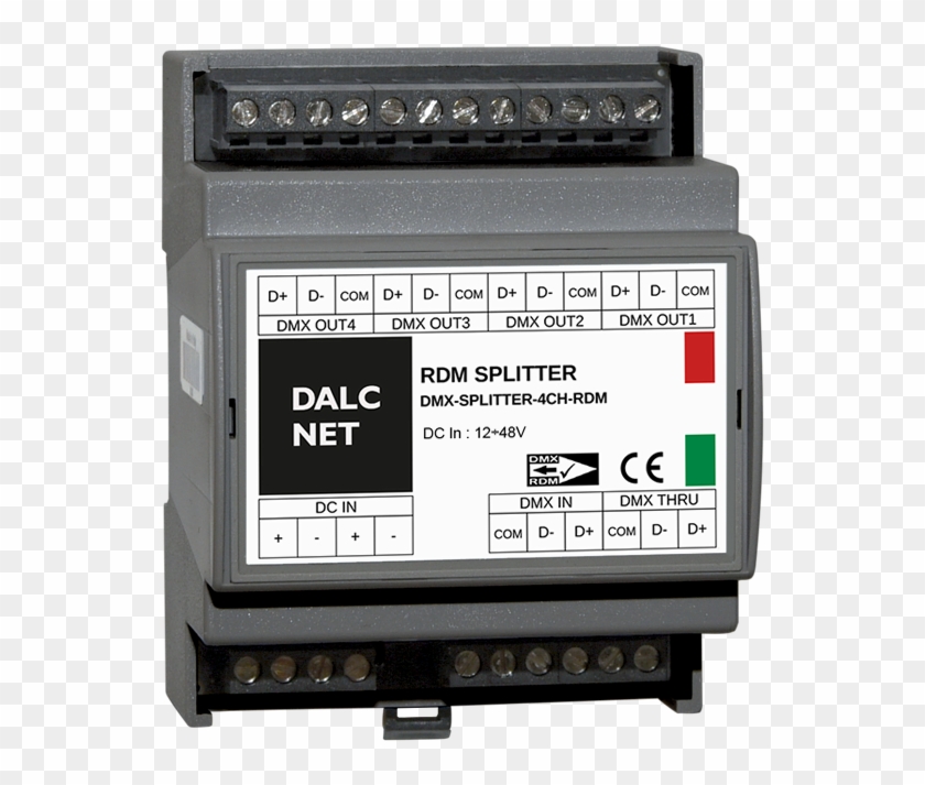 Splitter 4ch Dmx-rdm - Dmx Rdm Clipart