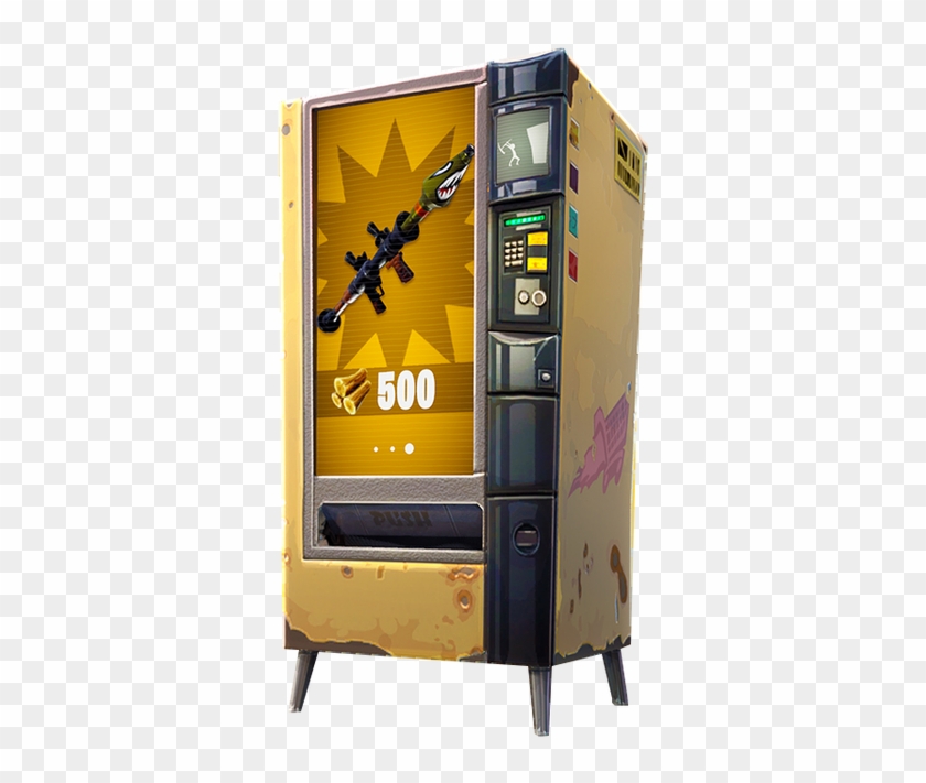 Hybs ☄ On Twitter - Fortnite Gold Vending Machine Clipart #5809222