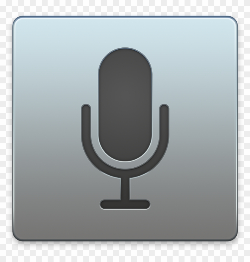 Mac Dictation Icon Clipart