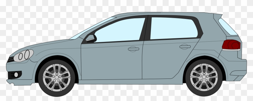 Vw Golf 6 Profile Drawing - Ford Mustang 2005 Side Clipart #5809331