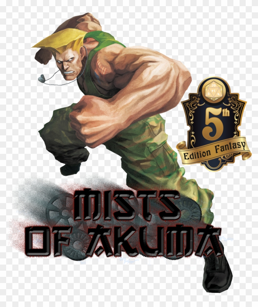 Street Fighter Characters Guile Clipart #5809575