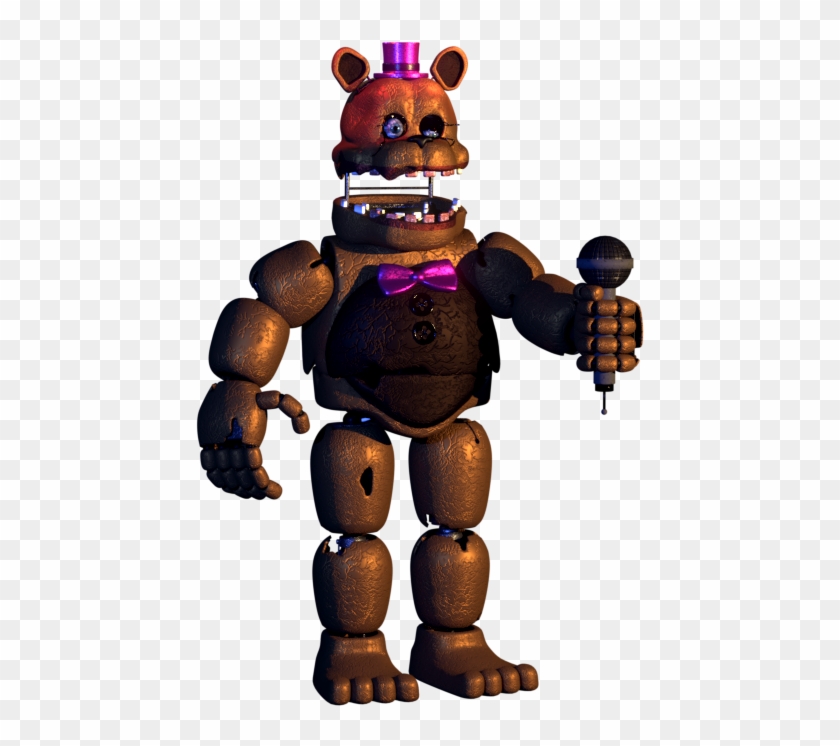 #fredbear #bear #fnaf - Fnaf Withered Freddy Png Clipart #5809646