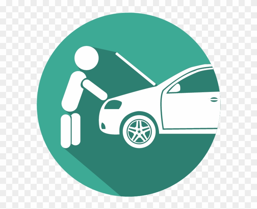 No Charge Roadside Assistance - City Car Clipart