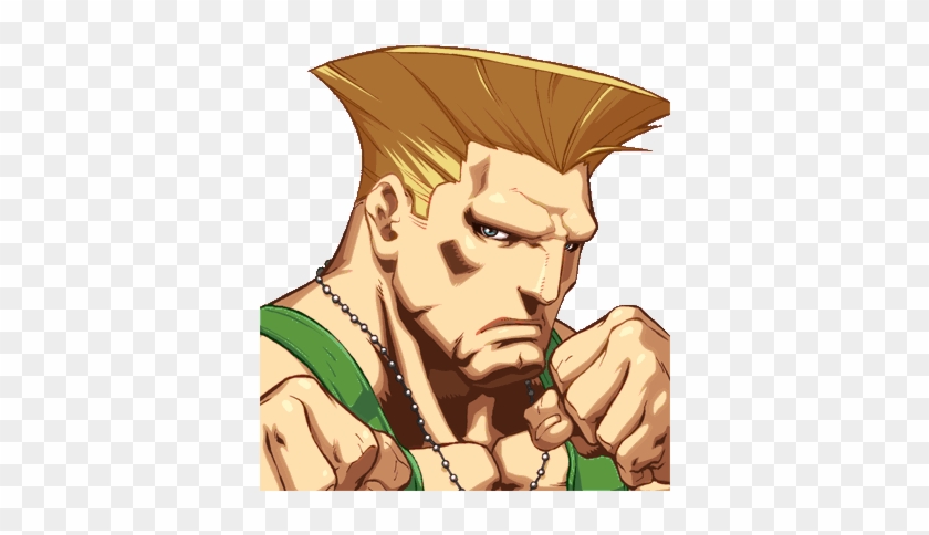 Guile Sticker - Super Street Fighter 2 Guile Clipart