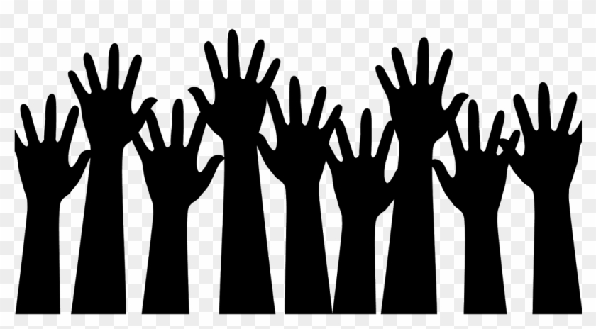 Black Lives Matter Hands Clipart