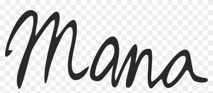 Signature Of Mana Ashida - اسم مانا Clipart