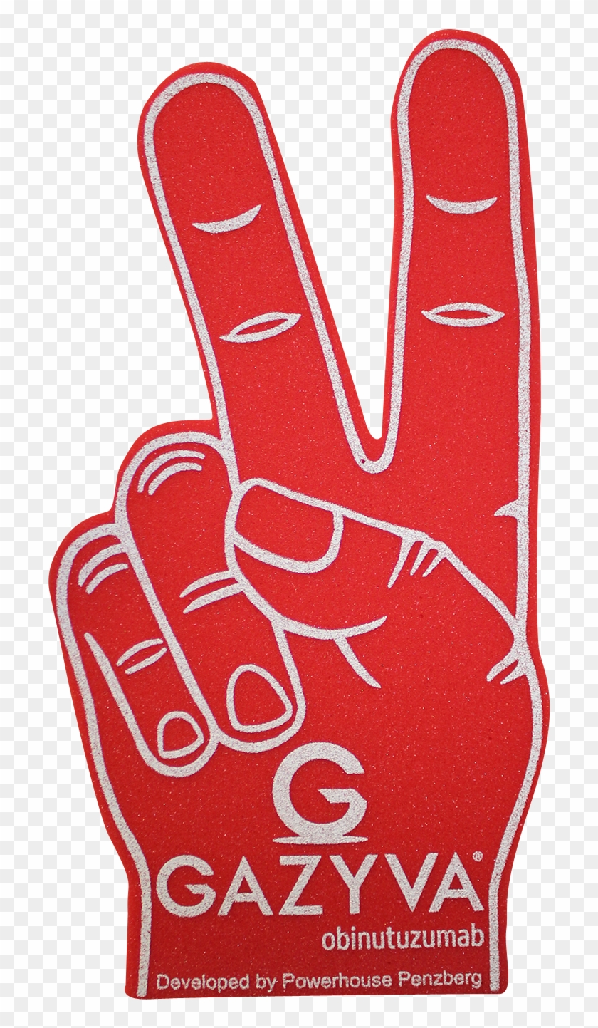 Fs-4225 Peace Hand - Sign Clipart
