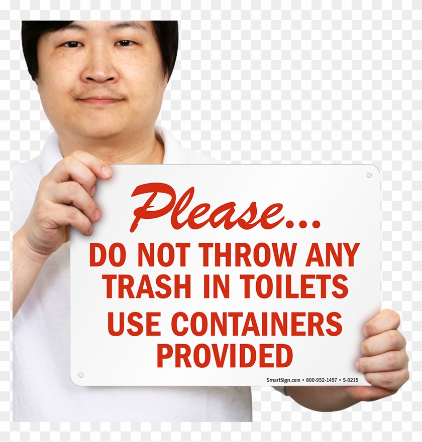 Spanish Not Trash - Please Leave Door Closed Sign Clipart