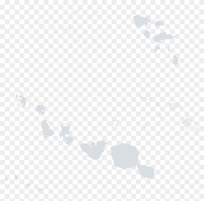 Map Of The Islands Of Tahiti - Drawing Clipart #5810555