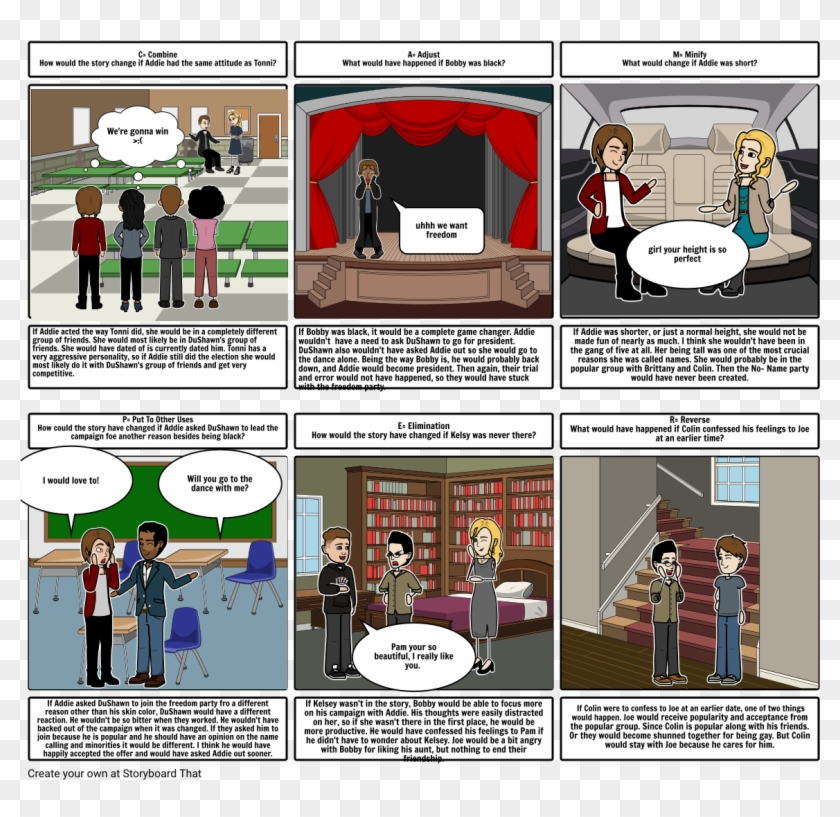 The Misfits Project - Romeo And Juliet Act 3 Storyboard Clipart #5810894