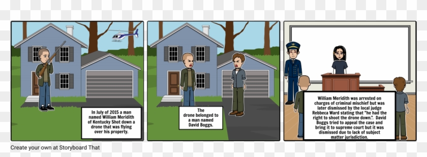 Drone Slayer - Cartoon Clipart