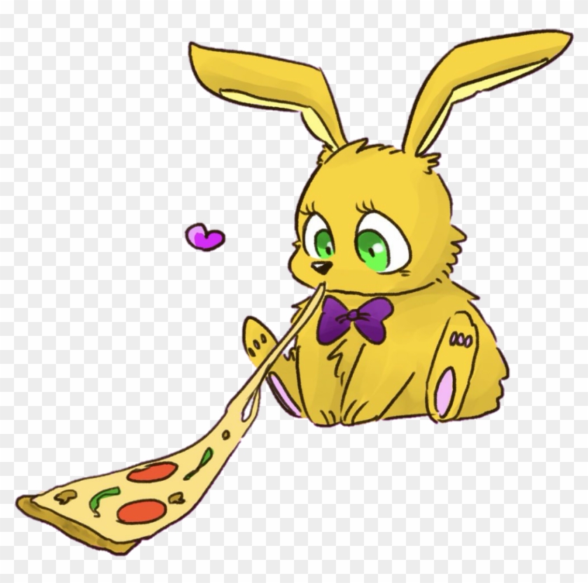 #springbonnie #spring Bonnie #fredbear #fredbear Family - Spring Bonnie Cute Clipart #5811295
