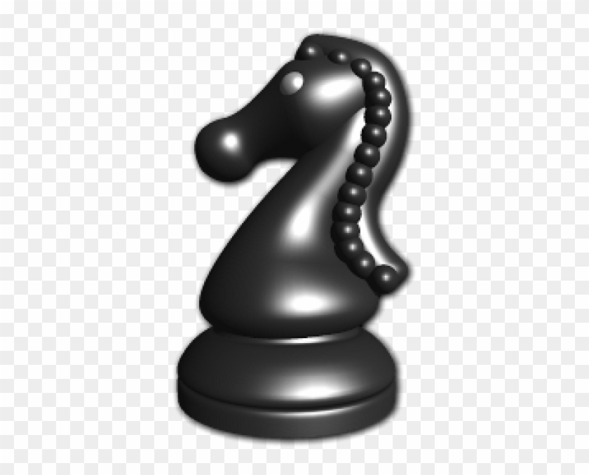 Chess Black Rook Png - Chess Knight Black Png Clipart #5811298