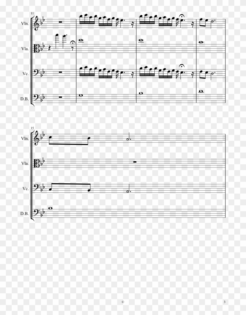 Prologue Sheet Music Composed By Kow Otani 3 Of - Sheet Music Clipart #5811675
