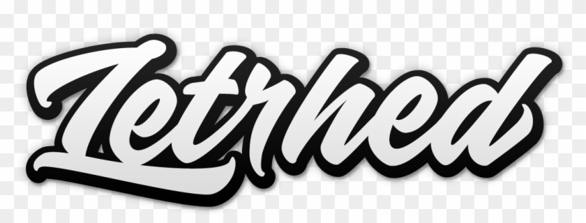 Letrhed - Calligraphy Clipart #5811941