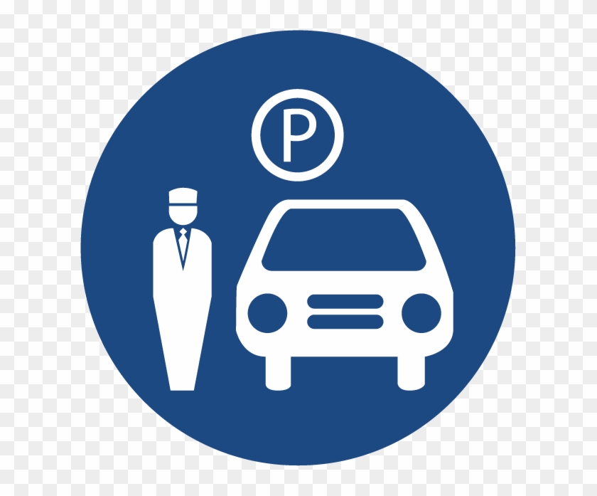 Valet Transparent Png - Valet Parking Icon Png Clipart #5812060