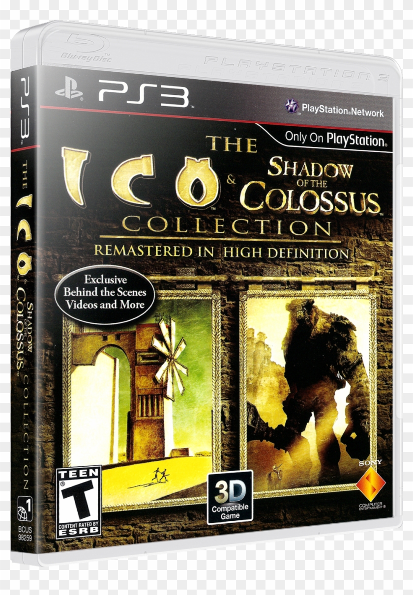 The Ico And Shadow Of The Colossus Collection - Ico And Shadow Of The Colossus Ps3 Clipart