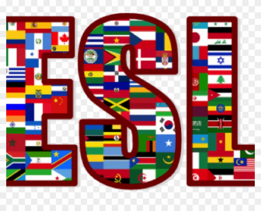 Esl English As A Second Language - English Second Language Png Clipart