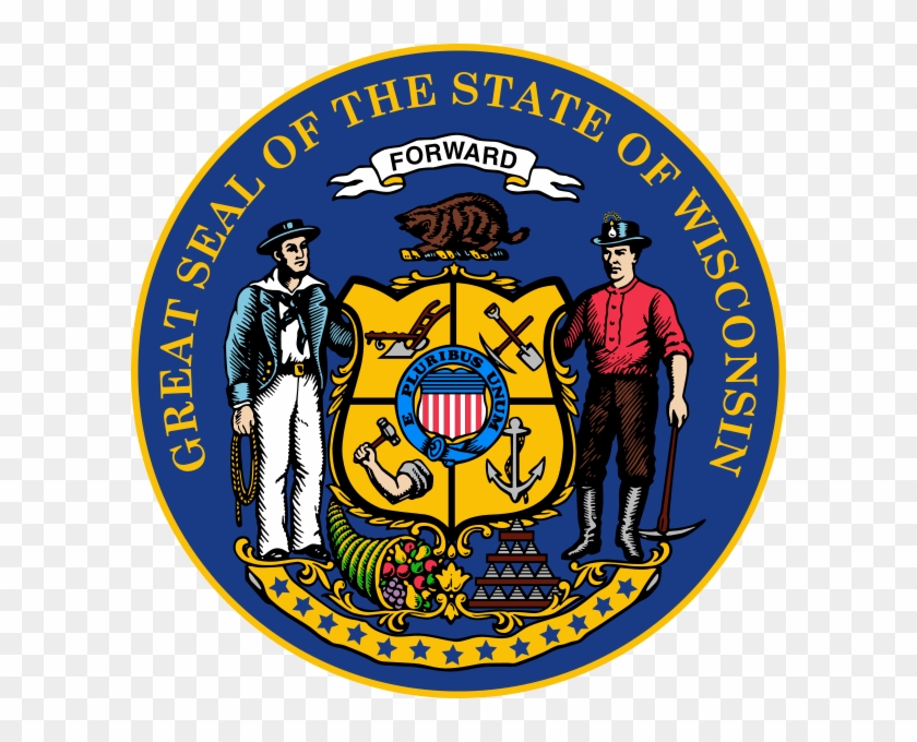 And Ryan Wasn't The Only Member - Wisconsin State Seal Clipart #5812324
