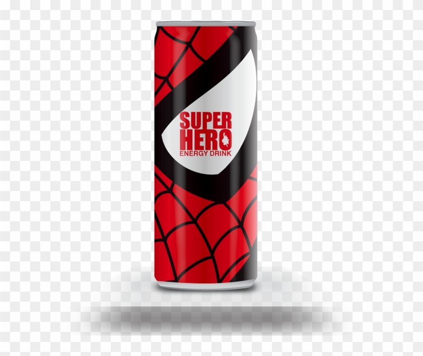 Energy Drink Super Hero , Png Download - Design Energy Drink Concept Clipart #5812656