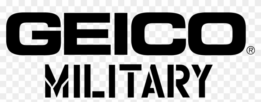 Military Black V - Geico Military Logo Clipart