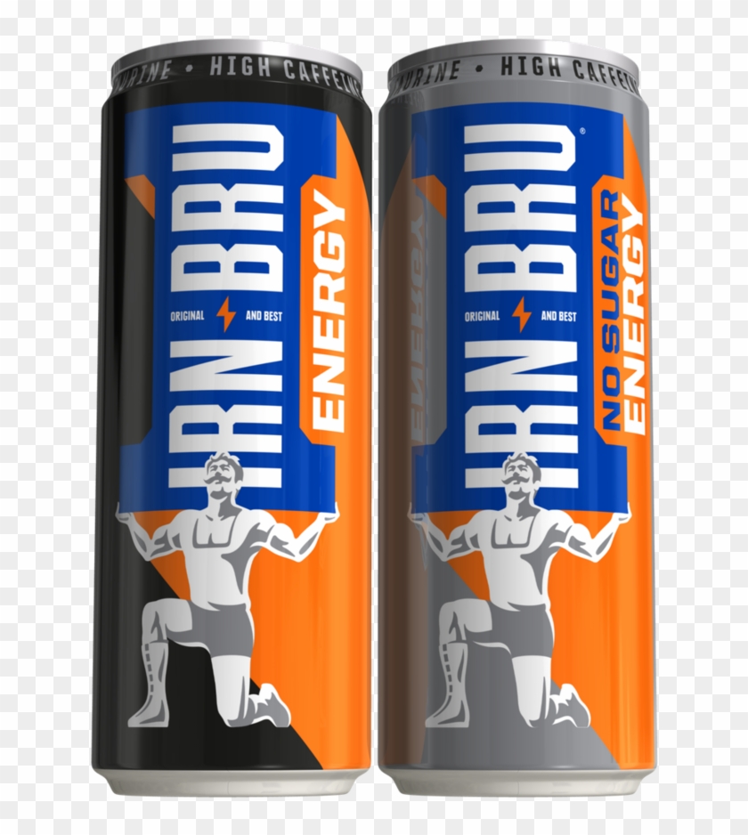 The Sugar And No Sugar Variants Of Irn-bru Energy Will - Irn-bru Clipart #5812716