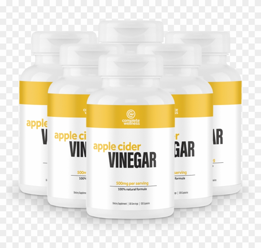 Apple Cider Vinegar - Bodybuilding Supplement Clipart #5812823