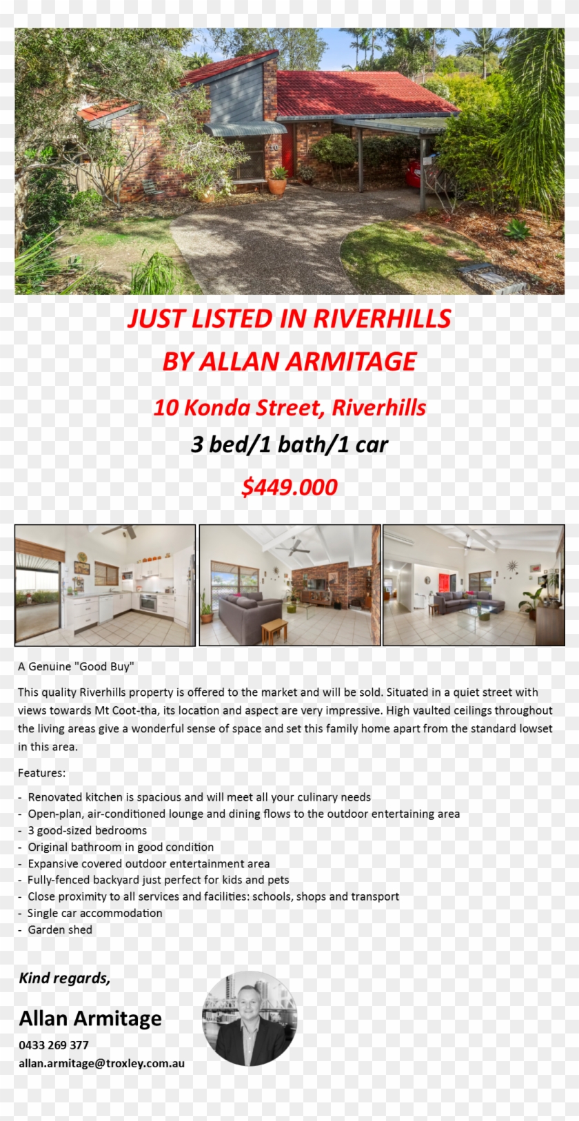 10 Konda Just Listed - Tree Clipart