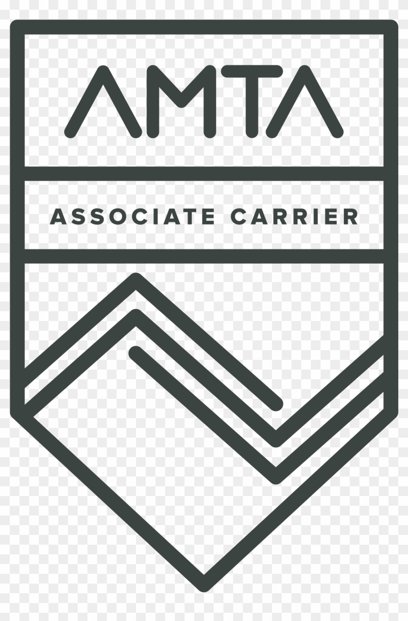 Reverse Associate Carrier Logo Eps And Png - Black-and-white Clipart #5813256