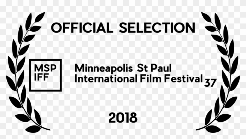 Mspiff2018 Officiallaurel Black - Minneapolis St Paul International Film Festival Laurel Clipart #5813308