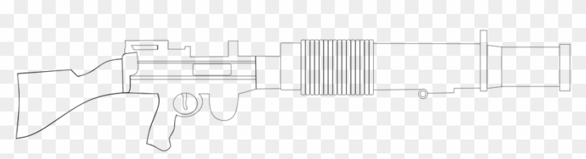 T-21 Lightweight Repeating Blaster Blaster Rifle - Trigger Clipart
