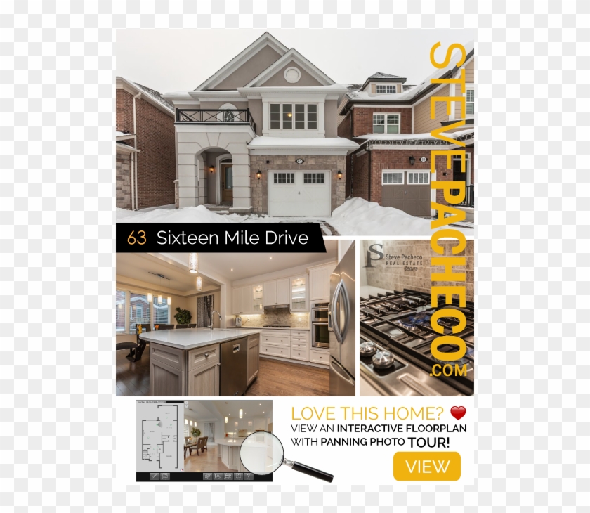 Just Listed 63 Sixteen Mile Drive In Oakville - House Clipart