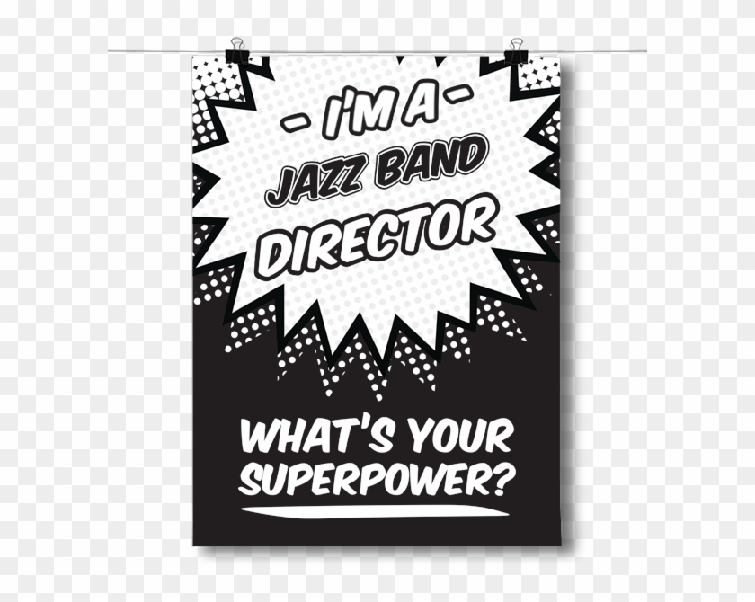 What's Your Superpower - Poster Clipart #5814310