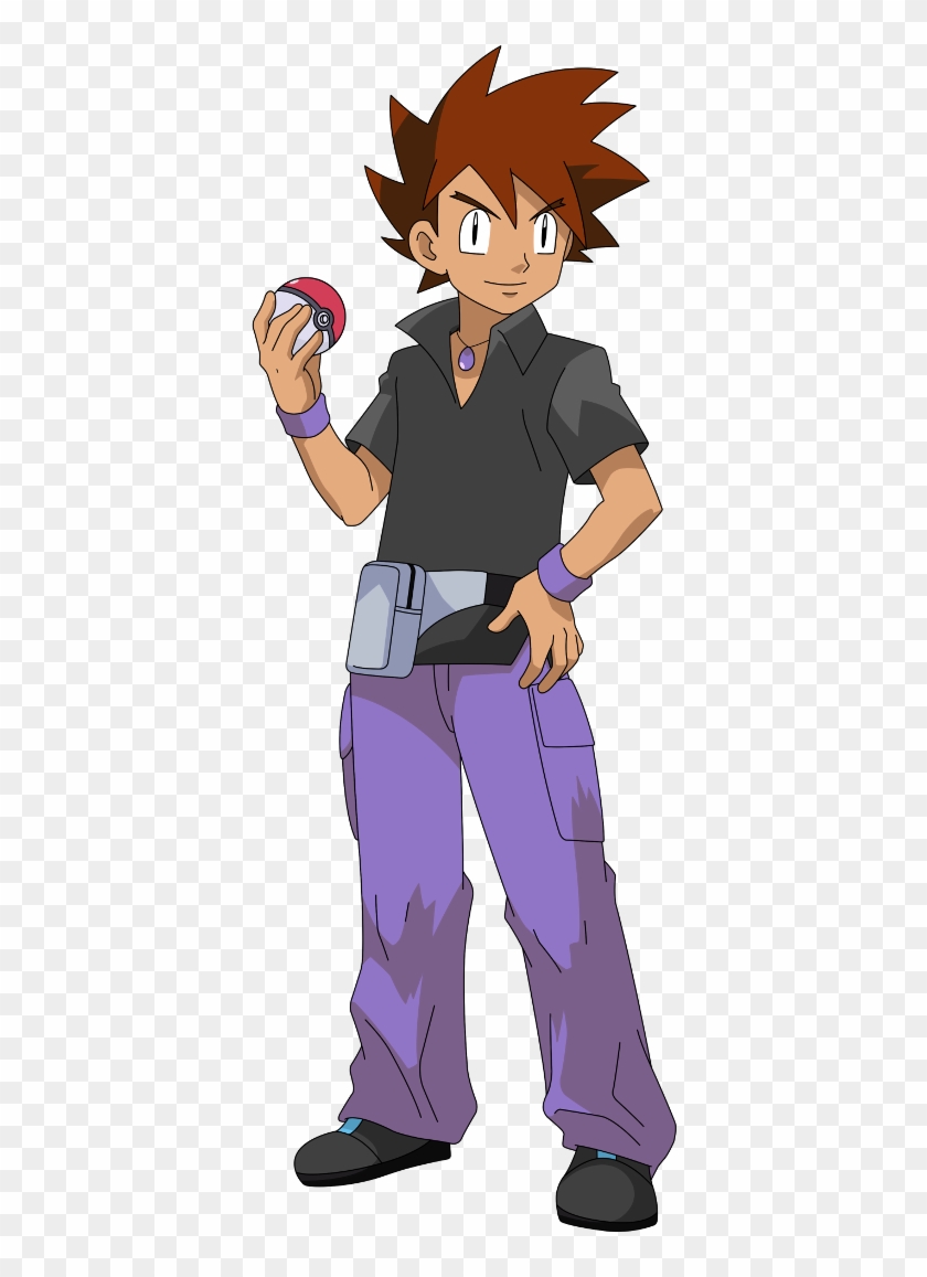 Gary Oak Png - Pokemon Gary Png Clipart