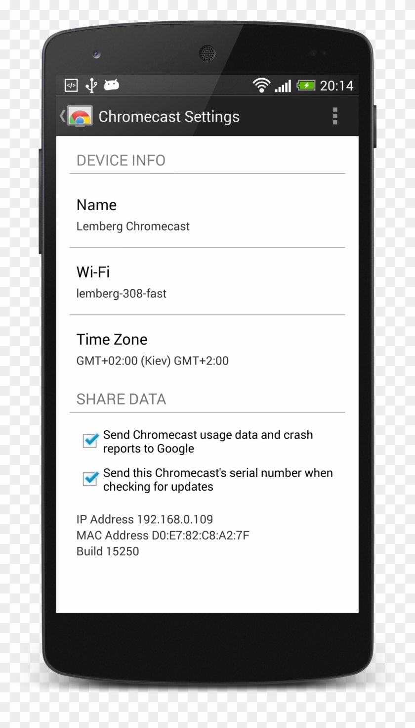 Chromecast Device Sharing Settings - Mobile Serp Clipart #5814344