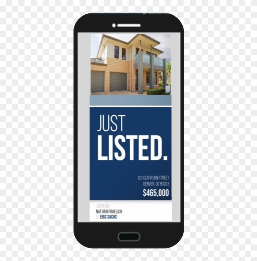 Just Listed Just Sold - Put On A Just Listed Postcard Real Estate Clipart #5814649