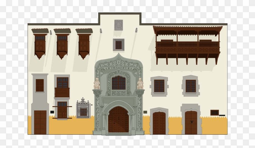 Casa De Colon - House Clipart #5814701