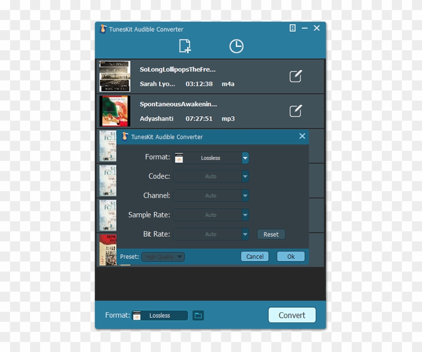 2set Output Format For Chromecast Audio - Tuneskit Audible Converter Clipart #5814935