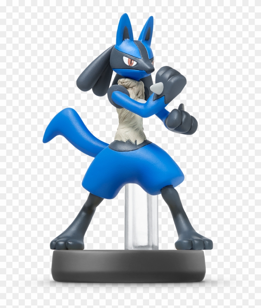 Lucario Amiibo Png - Super Smash Bros Amiibo Lucario Clipart
