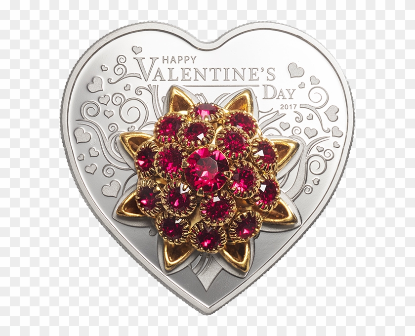 Cook Islands 2017 5$ Happy Valentine's Day 2017 20g - Happy Valentines Day Diamonds Clipart