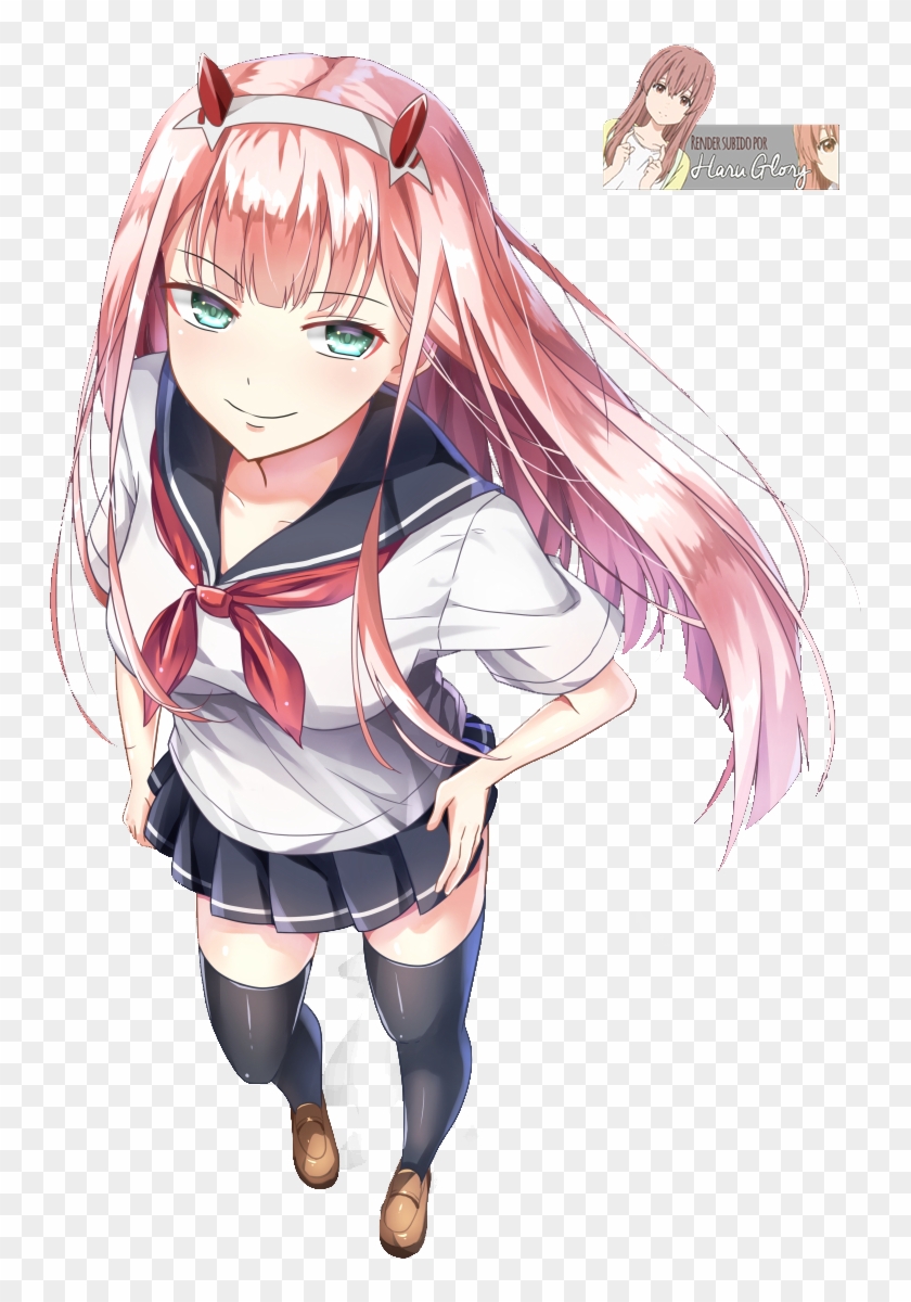 Zero Two , Png Download - Zero Two Meme Smug Clipart