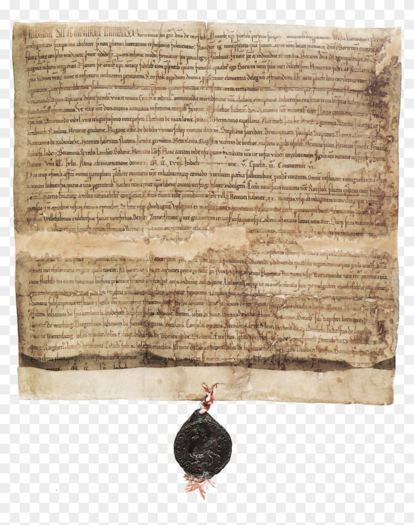 Rostocker Stadtbestätigung 1213 - Village Carpenter Bringing A Coffin Clipart