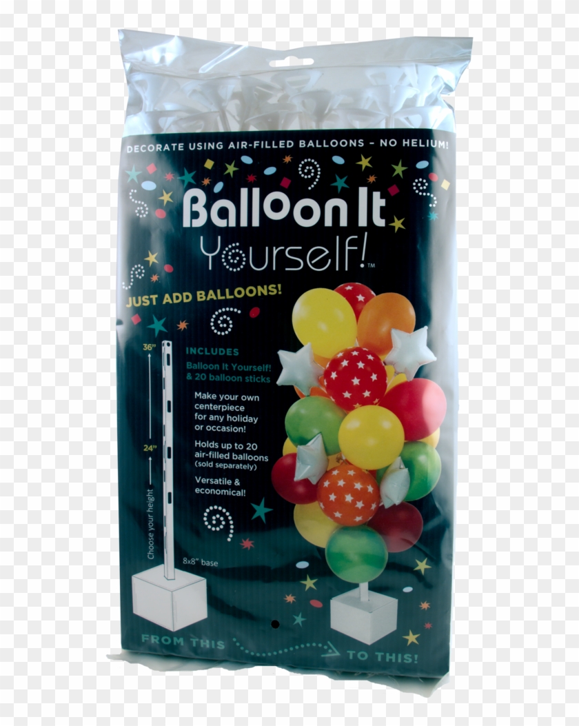Air Filled Balloon Centerpieces Clipart #5816395