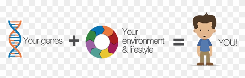 Genetic Factors Also Affect Our Sensitivity To Positive - Epigenetica Ejemplos Clipart