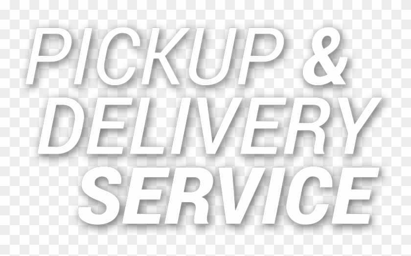 Pickup And Delivery Service Medicine Hat - Black-and-white Clipart #5816823